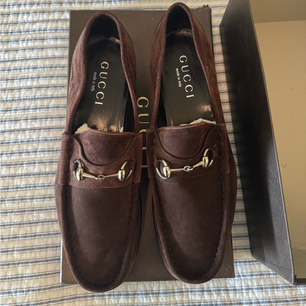 Gucci Suede Shoes